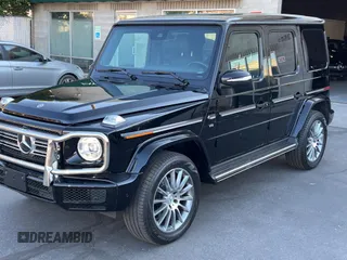 2023 Mercedes-Benz G 550 with VIN W1NYC6BJ6PX474872, listed as a Copart auction lot 74717934 with 18,299 mi miles and Clean Title. Bid and sale history available at DreamBid. Image 2.