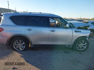 2013 Infiniti QX56 with VIN JN8AZ2NE8D9061533, listed as a IAAI auction lot 41260093 with 135,003 mi miles and . Bid and sale history available at DreamBid. Image 12.