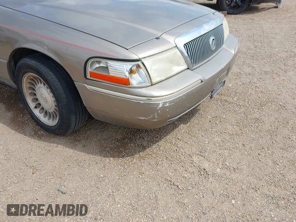 2004 Mercury Grand Marquis GS with VIN 2MEFM74W94X671873, listed as a IAAI auction lot 42130841 with 92,757 mi miles and . Bid and sale history available at DreamBid. Image 6.