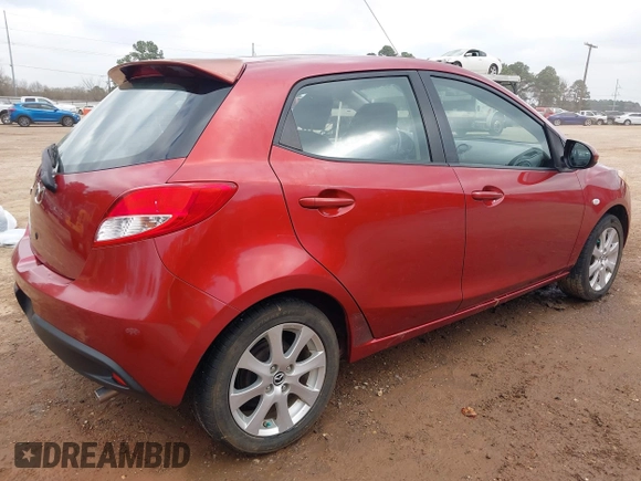 2014 Mazda 2 Touring with VIN JM1DE1LYXE0176541, listed as a IAAI auction lot 41794401 with 133,350 mi miles. Bid and sale history available at carsss.com. Image 4.