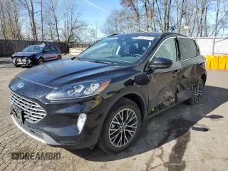 2022 Ford Escape Titanium Plug-In Hybrid with VIN 1FMCU0LZ8NUB74065, listed as a Copart auction lot 50634665 with 34,708 mi miles and Salvage title. Bid and sale history available at DreamBid. Image 1.