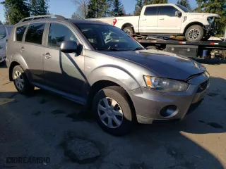 2012 Mitsubishi Outlander ES with VIN JA4AS2AW7CU017544, listed as a Copart auction lot 42991815 with 211,446 mi miles and Salvage Title. Bid and sale history available at carsss.com. Image 4.
