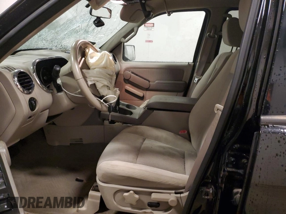 2006 Ford Explorer XLT with VIN 1FMEU63E36UB25284, listed as a Copart auction lot 51460415 with 288,107 mi miles and Salvage title. Bid and sale history available at DreamBid. Image 7.
