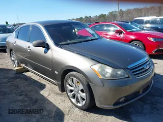 2006 Infiniti M45 Sport with VIN JNKBY01E16M203054, listed as a IAAI auction lot 41617244 with 1 mi miles. Bid and sale history available at carsss.com. Image 1.