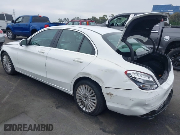 2017 Mercedes-Benz C 300 with VIN 55SWF4JB5HU234193, listed as a IAAI auction lot 42453623 with 76,245 mi miles and . Bid and sale history available at DreamBid. Image 3.