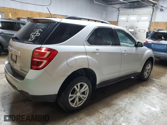 2016 Chevrolet Equinox LT z VIN 2GNFLFEK6G6109523, wystawiony jako Copart lot #57906275 z przebiegiem 242 550 mil mil oraz Czysty tytuł • Clean title. Historia ofert i sprzedaży dostępna na DreamBid. Obrazek 3.