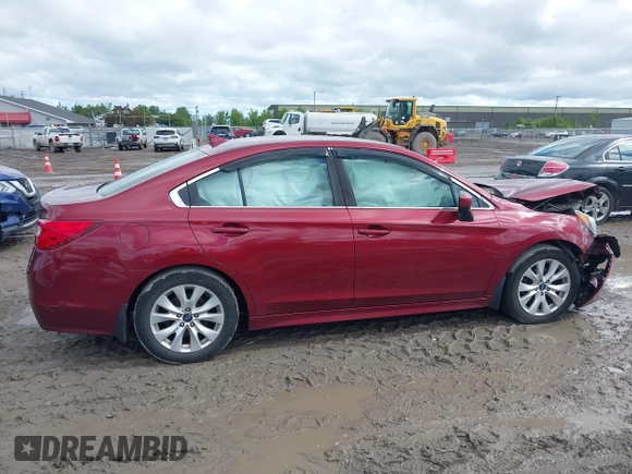 2017 Subaru Legacy Premium with VIN 4S3BNAD68H3041985, listed as a IAAI auction lot 42337268 with 130,085 mi miles and . Bid and sale history available at DreamBid. Image 13.