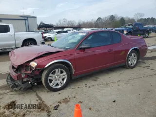 2006 Chevrolet Monte Carlo LT 3.9L with VIN 2G1WK161869206653, listed as a Copart auction lot 42876605 with 146,914 mi miles and Salvage Title. Bid and sale history available at carsss.com. Image 1.