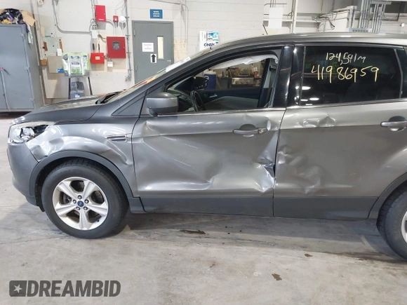2014 Ford Escape SE with VIN 1FMCU9G99EUC45854, listed as a IAAI auction lot 41986959 with 124,591 mi miles. Bid and sale history available at carsss.com. Image 6.