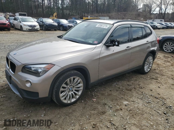 2014 BMW X1 xDrive28i with VIN WBAVL1C50EVY16286, listed as a Copart auction lot 52861275 with 139,283 mi miles and Clean Title. Bid and sale history available at carsss.com. Image 1.