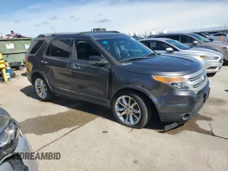 2015 Ford Explorer XLT with VIN 1FM5K7D83FGB73208, listed as a Copart auction lot 50003555 with 94,173 mi miles and Salvage Title. Bid and sale history available at carsss.com. Image 4.