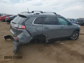 2019 Jeep Cherokee Latitude Plus with VIN 1C4PJMLX9KD393973, listed as a Copart auction lot 62123295 with 79,338 mi miles and Salvage title. Bid and sale history available at DreamBid. Image 3.