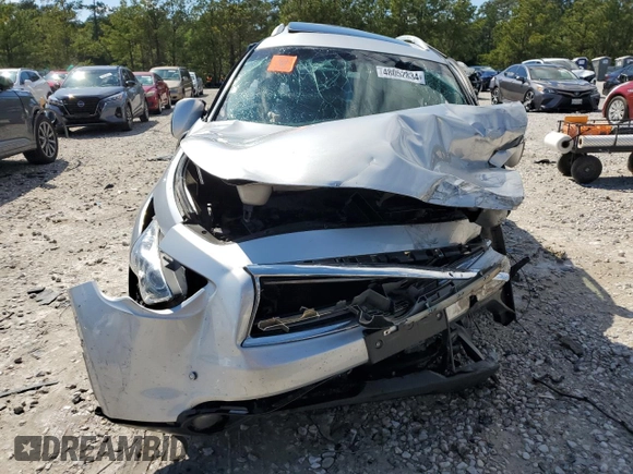 2013 Infiniti FX with VIN JN8CS1MU2DM140824, listed as a Copart auction lot 47766185 with Not Provided miles and Salvage Title. Bid and sale history available at carsss.com. Image 5.