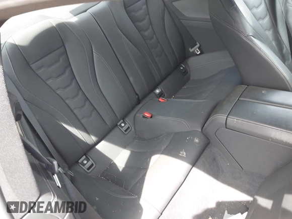2019 BMW 8 Series M850i xDrive with VIN WBABC4C59KBU96788, listed as a IAAI auction lot 42286659 with 26,913 mi miles and . Bid and sale history available at DreamBid. Image 8.