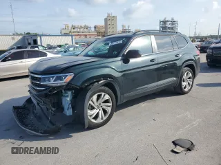 2021 Volkswagen Atlas SE с VIN 1V2WR2CA1MC608693, выставлен на аукционе Copart как лот 60172935 с пробегом 83 401 миль миль и Списание • Salvage title. История ставок и продаж доступна на DreamBid. Изображение 1.