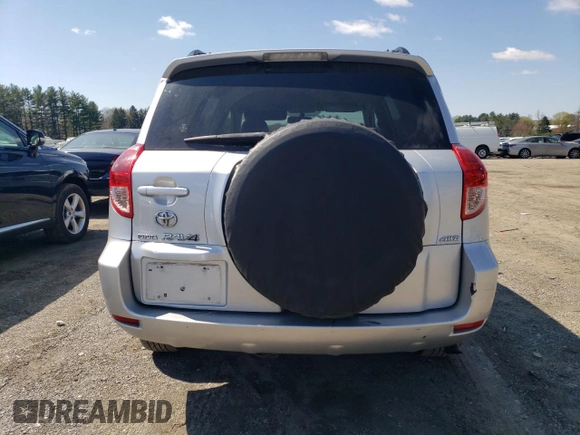 2008 Toyota RAV4 with VIN JTMBD33V886062129, listed as a Copart auction lot 52548875 with 147,680 mi miles and Salvage Title. Bid and sale history available at carsss.com. Image 6.