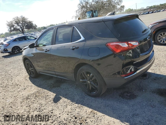 2021 Chevrolet Equinox LT with VIN 3GNAXKEV5ML307924, listed as a Copart auction lot 50700765 with 50,252 mi miles and Non Repairable. Bid and sale history available at DreamBid. Image 2.