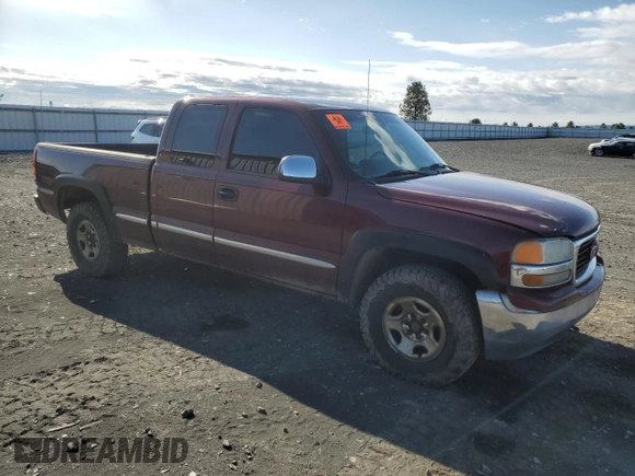 2000 GMC New Sierra 1500 SLE with VIN 2GTEK19T4Y1103411, listed as a Copart auction lot 53566935 with 358,205 mi miles and Salvage Title. Bid and sale history available at carsss.com. Image 4.