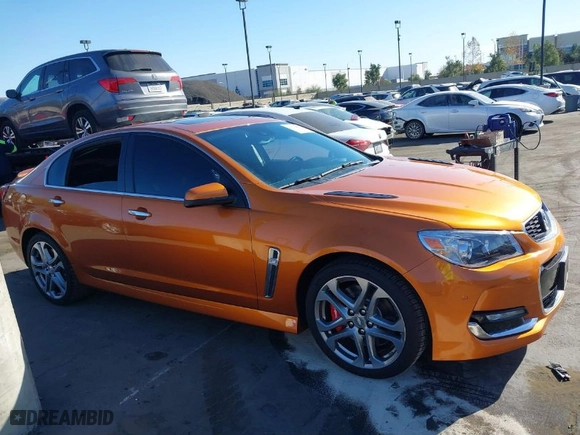 2017 Chevrolet SS with VIN 6G3F25RW6HL301555, listed as a IAAI auction lot 41163274 with NaN miles. Bid and sale history available at carsss.com. Image 14.