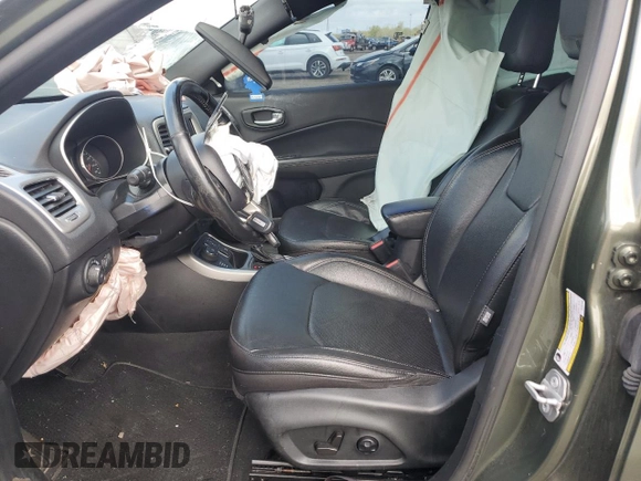 2021 Jeep Compass 80th Anniversary с VIN 3C4NJDEB7MT591859, выставлен на аукционе Copart как лот 55968415 с пробегом 78 015 миль миль и Списание • Salvage title. История ставок и продаж доступна на DreamBid. Изображение 7.