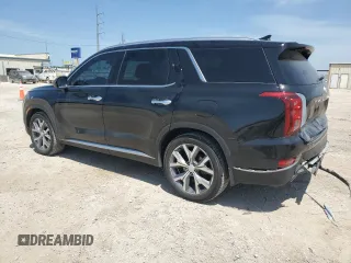 2022 Hyundai Palisade SEL z VIN KM8R44HE2NU344797, wystawiony jako Copart lot #52989805 z przebiegiem 79 107 mil mil oraz Szkoda całkowita • Salvage title. Historia ofert i sprzedaży dostępna na DreamBid. Obrazek 2.