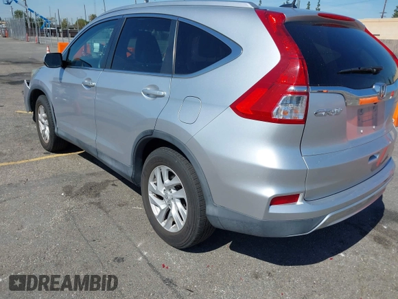 2015 Honda CR-V EX-L with VIN 2HKRM3H77FH508587, listed as a IAAI auction lot 41856580 with 62,854 mi miles. Bid and sale history available at carsss.com. Image 3.