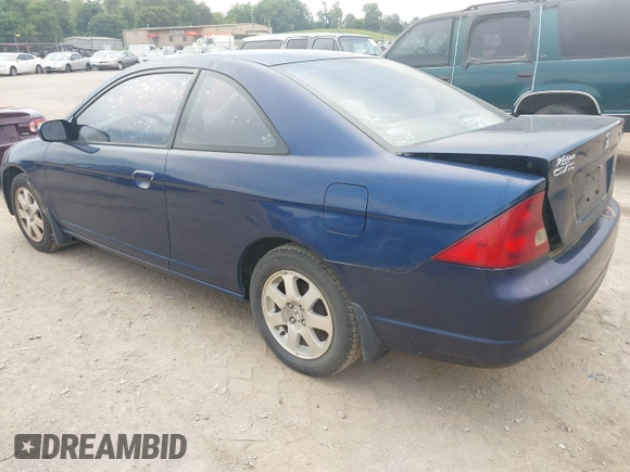 2003 Honda Civic EX with VIN 1HGEM22963L041691, listed as a IAAI auction lot 42205693 with 234,582 mi miles and . Bid and sale history available at DreamBid. Image 3.