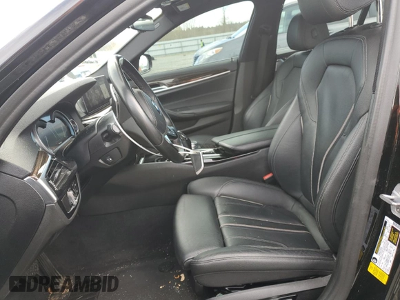 2019 BMW 5 Series 530i with VIN WBAJA5C50KBX49102, listed as a Copart auction lot 50745595 with 80,410 mi miles and Salvage Title. Bid and sale history available at carsss.com. Image 7.