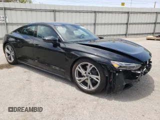 2024 Audi e-tron GT Premium Plus z VIN WAUFJBFW1R7001075, wystawiony jako Copart lot #58714654 z przebiegiem 3185 mil mil oraz Szkody całkowita. Historia ofert i sprzedaży dostępna na DreamBid. Obrazek 4.