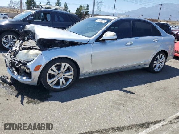 2008 Mercedes-Benz C 300 Sport with VIN WDDGF54X98F176691, listed as a Copart auction lot 65635075 with 128,567 mi miles and Salvage title. Bid and sale history available at DreamBid. Image 1.