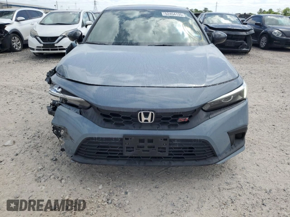2022 Honda Civic Si z VIN 2HGFE1E58NH474272, wystawiony jako Copart lot #52454135 z przebiegiem 76 380 mil mil oraz Szkody całkowita. Historia ofert i sprzedaży dostępna na DreamBid. Obrazek 5.