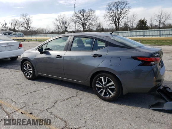 2024 Nissan Versa S with VIN 3N1CN8DV1RL866991, listed as a Copart auction lot 50181635 with 2,617 mi miles and Salvage Title. Bid and sale history available at DreamBid. Image 2.