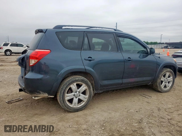 2008 Toyota RAV4 Sport with VIN JTMZD32V386055590, listed as a Copart auction lot 58217335 with 133,781 mi miles and Salvage title. Bid and sale history available at DreamBid. Image 3.