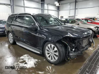 2017 Mercedes-Benz GLS with VIN 4JGDF6EE9HA989523, listed as a Copart auction lot 71134162 with 106,439 mi miles. Bid and sale history available at carsss.com. Image 4.