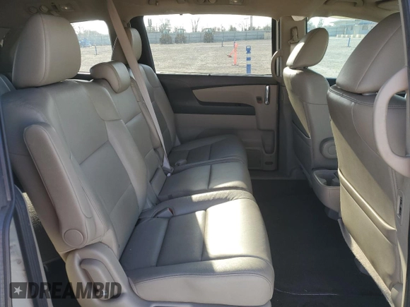 2014 Honda Odyssey EX-L with VIN 5FNRL5H67EB098473, listed as a Copart auction lot 45670685 with 163,765 mi miles and Salvage Title. Bid and sale history available at DreamBid. Image 12.
