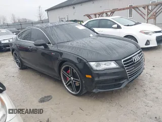 2013 Audi A7 3.0 Prestige with VIN WAU2GAFC4DN021984, listed as a IAAI auction lot 41687095 with 55,307 mi miles. Bid and sale history available at carsss.com. Image 1.