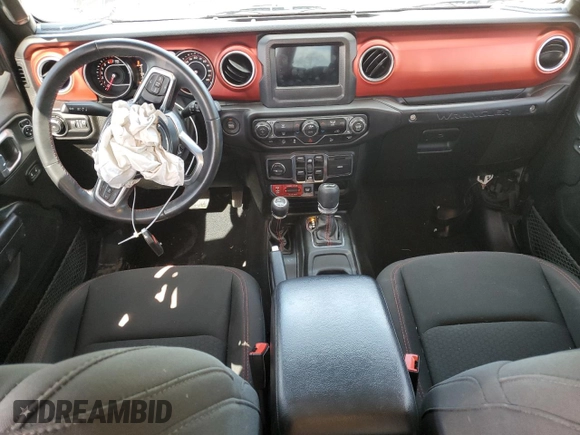 2019 Jeep Wrangler Unlimited Rubicon с VIN 1C4HJXFN0KW545613, выставлен на аукционе Copart как лот 42807785 с пробегом 64 510 миль миль и Списание • Salvage title. История ставок и продаж доступна на DreamBid. Изображение 8.