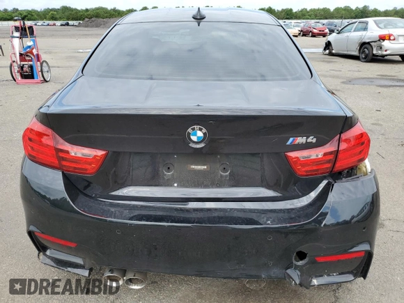 2015 BMW M4 with VIN WBS3R9C59FK330840, listed as a Copart auction lot 58437333 with 0 mi miles. Bid and sale history available at carsss.com. Image 6.