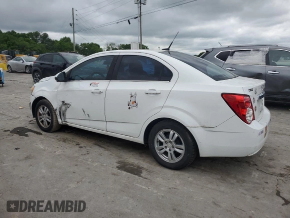 2013 Chevrolet Sonic LT with VIN 1G1JC5SH9D4137246, listed as a Copart auction lot 56001065 with 141,545 mi miles and Clean Title. Bid and sale history available at DreamBid. Image 2.