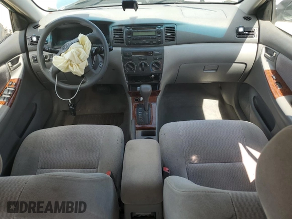 2006 Toyota Corolla CE with VIN 1NXBR32E66Z643376, listed as a Copart auction lot 59279665 with Not provided miles and Salvage title. Bid and sale history available at DreamBid. Image 8.