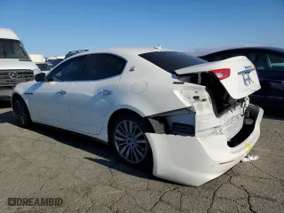 2018 Maserati Ghibli with VIN ZAM57XSA2J1304907, listed as a Copart auction lot 62223863 with 55,290 mi miles. Bid and sale history available at carsss.com. Image 2.