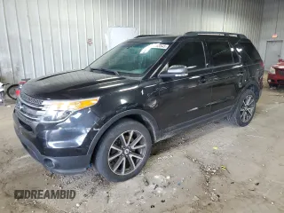 2015 Ford Explorer XLT with VIN 1FM5K8D88FGA25268, listed as a Copart auction lot 54203845 with 137,904 mi miles and Clean Title. Bid and sale history available at carsss.com. Image 1.