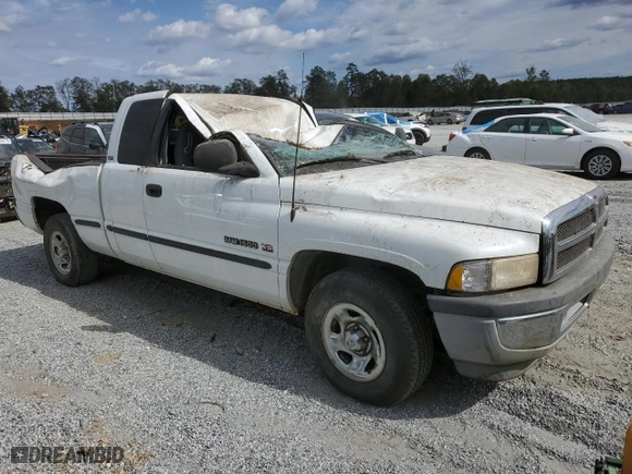 1999 Dodge Ram 1500 with VIN 1B7HC13Y1XJ500111, listed as a Copart auction lot 76067834 with 0 mi miles and Salvage Title. Bid and sale history available at carsss.com. Image 4.