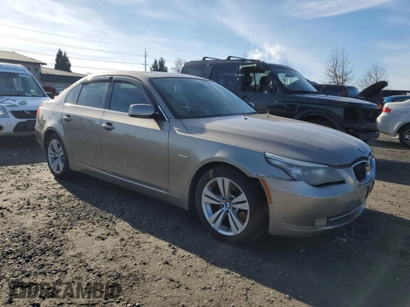2009 BMW 5 Series 528i with VIN WBANU53589C123021, listed as a Copart auction lot 41769955 with 110,715 mi miles and Salvage Title. Bid and sale history available at carsss.com. Image 4.
