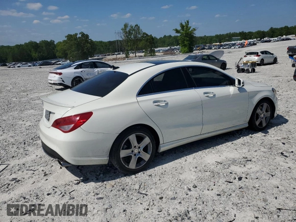 2016 Mercedes-Benz CLA with VIN WDDSJ4EB7GN382733, listed as a Copart auction lot 54931895 with 145,638 mi miles and Clean Title. Bid and sale history available at carsss.com. Image 3.