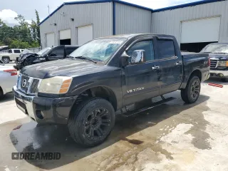 2007 Nissan Titan SE with VIN 1N6BA07B47N215050, listed as a Copart auction lot 60045165 with 238,160 mi miles and Salvage title. Bid and sale history available at DreamBid. Image 1.