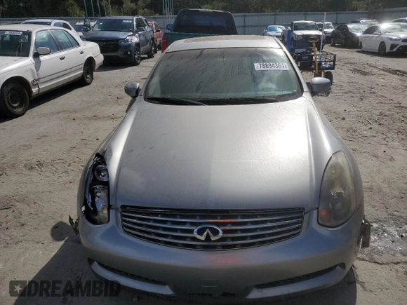 2004 Infiniti G35 Coupe w/Leather with VIN JNKCV54E04M306968, listed as a Copart auction lot 78894364 with 133,672 mi miles and Salvage Title. Bid and sale history available at carsss.com. Image 5.