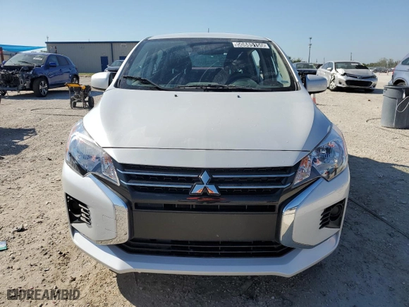 2024 Mitsubishi Mirage ES with VIN ML32AUHJ4RH035099, listed as a Copart auction lot 50885155 with 31,720 mi miles and Clean Title. Bid and sale history available at carsss.com. Image 5.
