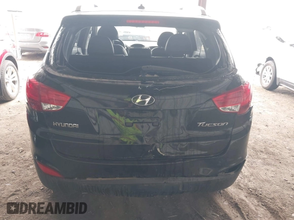 2010 Hyundai Tucson GLS with VIN KM8JU3AC0AU070395, listed as a IAAI auction lot 41933773 with 18,097 mi miles and . Bid and sale history available at DreamBid. Image 6.