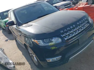 2015 Land Rover Range Rover Sport HSE with VIN SALWR2VF4FA539158, listed as a IAAI auction lot 42050217 with 59,826 mi miles. Bid and sale history available at carsss.com. Image 1.